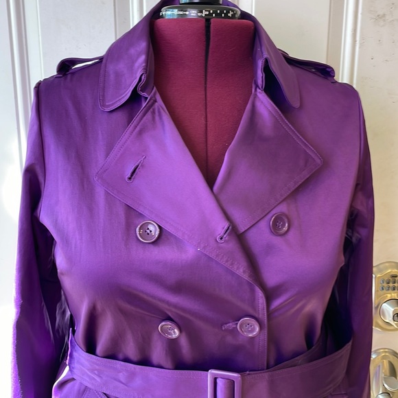 Joan Rivers Jackets & Coats Joan Rivers Short Trench Coat Poshmark